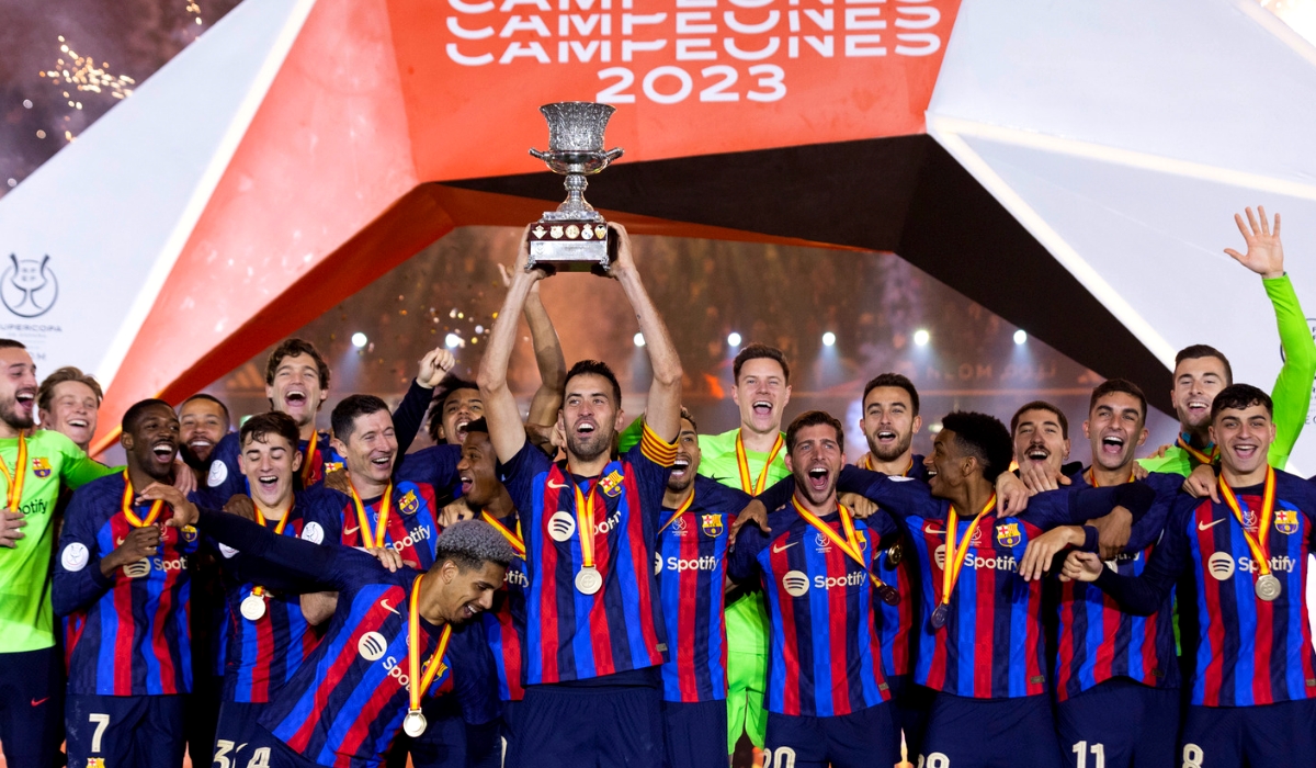 FC Barcelona are champions of The Spanish Super Cup